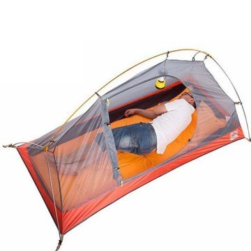 NatureHike Romin Ultralight Tek Kişilik Çadır NH18A095-D Spider Mavi + Zemin Matı Dahil
