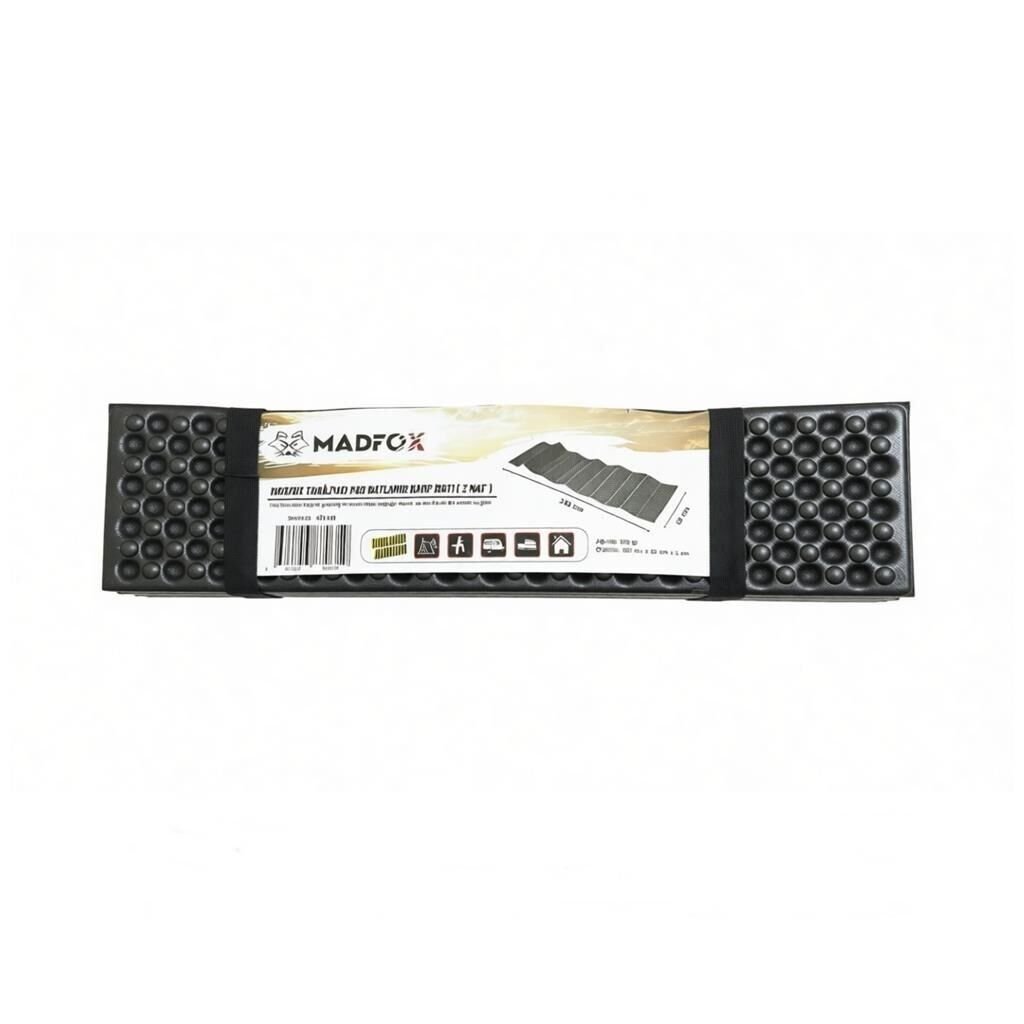 Madfox TrailPad Pro Katlanır Kamp Matı ( Z Mat ) SİYAH MZ
