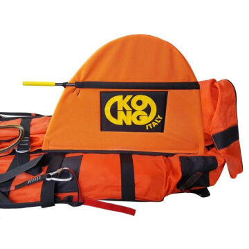 Kong VAR Siyah/Turuncu Helikopter Kurtarma Anti Rotasyon Kanadı Cordura Karbon 871140001KK