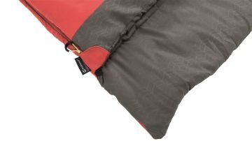Outwell Celebration Lux Red -10°C 1300gr Geniş Uyku Tulumu