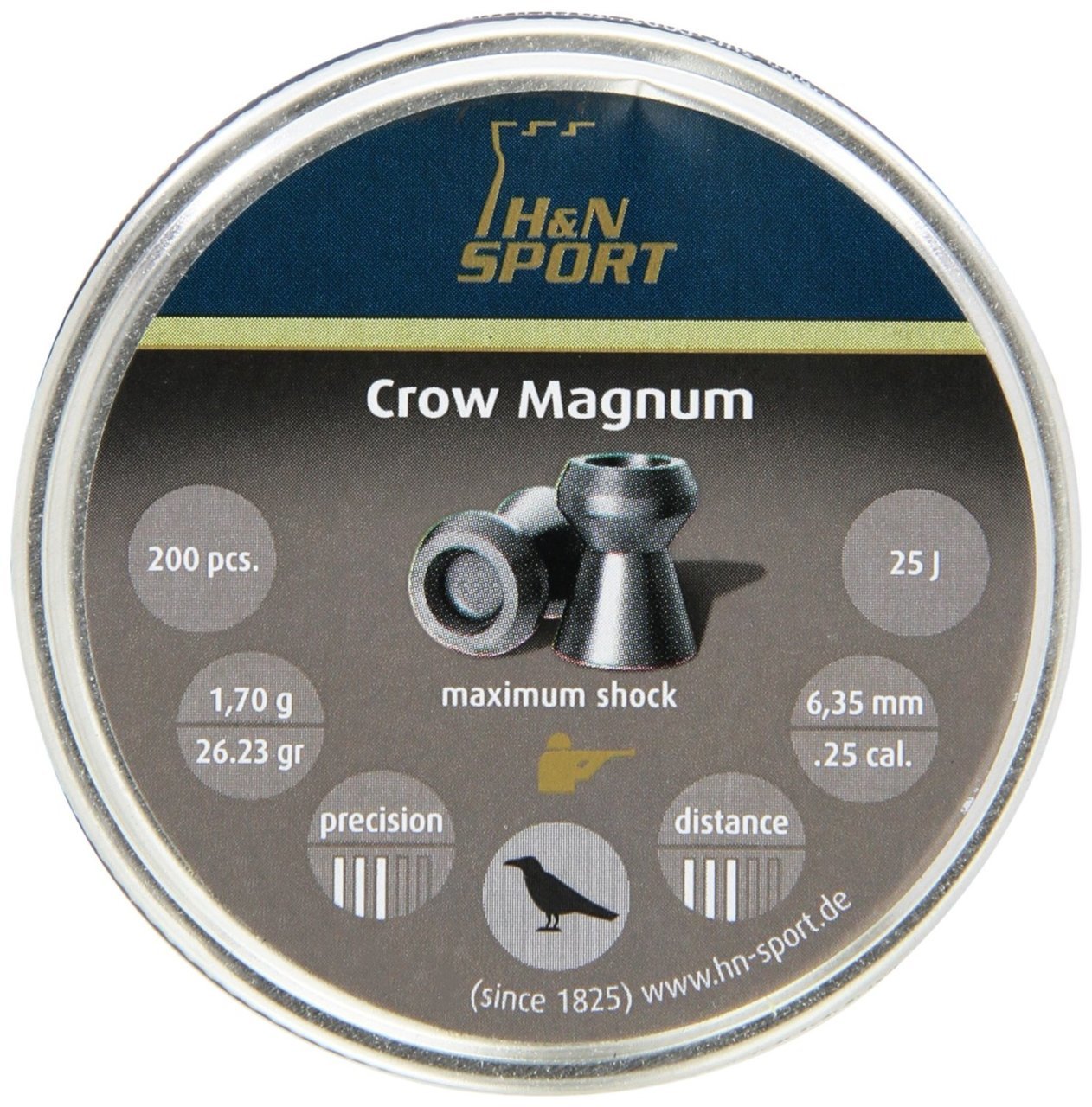 H&n Crow Magnum 6.35 Mm Tüfek Sacma(200)