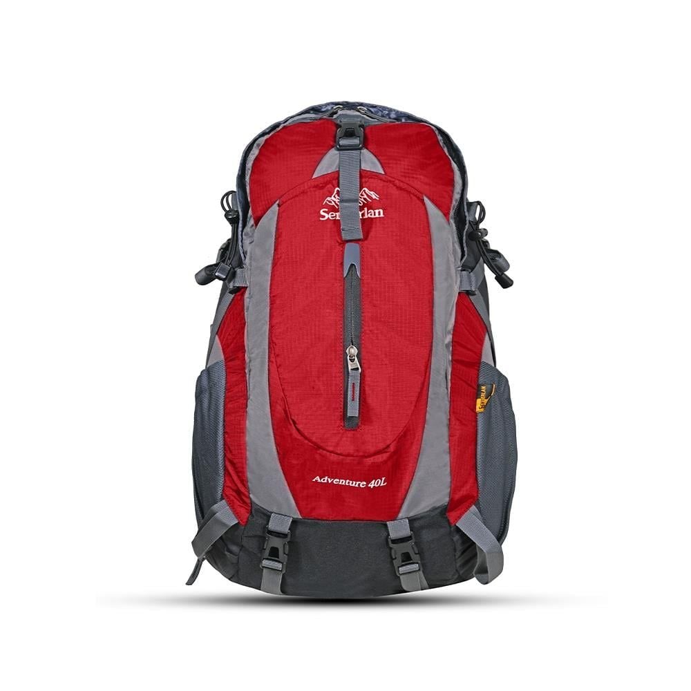 Senterlan Ruff 40 Litre Airspace Sırt Çantası 9018 Red Kırmızı (Su Geçirmez Kılıf Dahil)