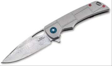 Böker Plus P-51 Damast Kılıflı Çakı