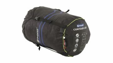 Outwell Contour Lux Red Yazlık ve Kışlık Taraflı -19°C 1700gr Geniş Uyku Tulumu