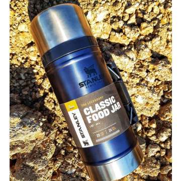 Stanley Klasik Vakumlu Çelik Yemek Termosu 0.94 Lt 0,94 LT - Lacivert