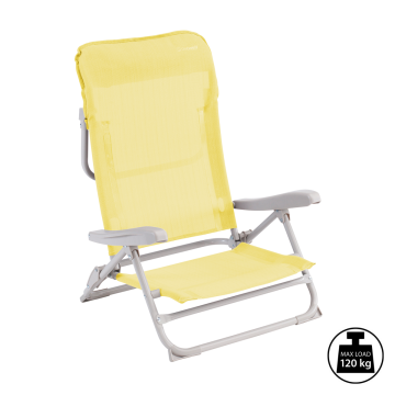 Outwell Seaford 4 Pozisyonlu & Konforlu Katlanır Plaj Sandalyesi Sunburst