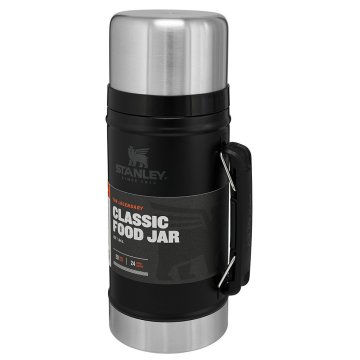 Stanley Klasik Vakumlu Çelik Yemek Termosu 0.94 Lt- Siyah