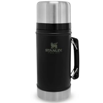 Stanley Klasik Vakumlu Çelik Yemek Termosu 0.94 Lt- Siyah