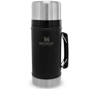 Stanley Klasik Vakumlu Çelik Yemek Termosu 0.94 Lt- Siyah
