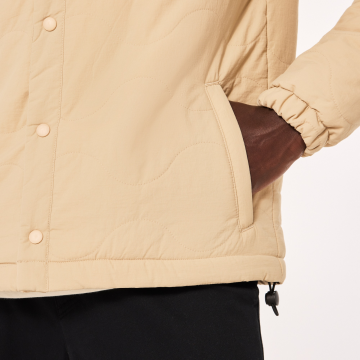 Oakley Quilted Sherpa Windproof Packable Ceket Bej