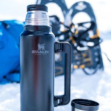 Stanley Klasik Vakumlu Çelik Termos 1.4 Lt- Lacivert