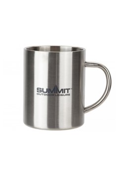 Summit Paslanmaz Çelik 450 ml. Çift Cidarlı Kupa Alu