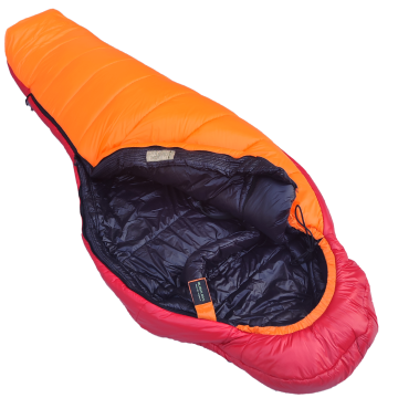 Bushlove Nanga -32 Derece Ultralight Turuncu-Kırmızı Uyku Tulumu