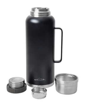 Campout Çift  Katmanlı Termos 2600 ML Siyah