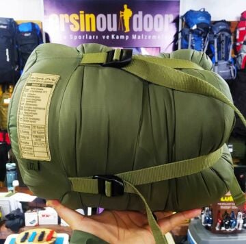 Bushlove Nanga -32 Derece Ultralight Turuncu-Kırmızı Uyku Tulumu