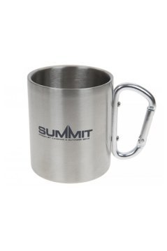 Summit Karabinalı Paslanmaz Çelik Kupa 300 ml. Çift Cidarlı Alu Alu