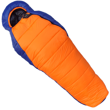 Bushlove Nanga -32 Derece Ultralight Turuncu-Kobalt Uyku Tulumu