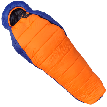 Bushlove Nanga -32 Derece Ultralight Turuncu-Kobalt Uyku Tulumu