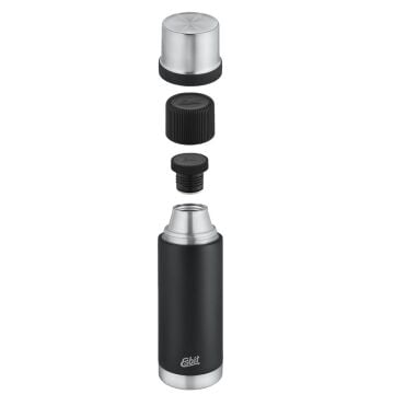 Esbit Sculptor Paslanmaz Çelik Vakumlu Termos Siyah 1L