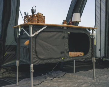 Outwell Padres Double Kitchen Table Portatif Kamp Mutfağı