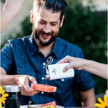 Stanley Klasik Paslanmaz Çelik Cep Matarası 0.23 Lt- Beyaz