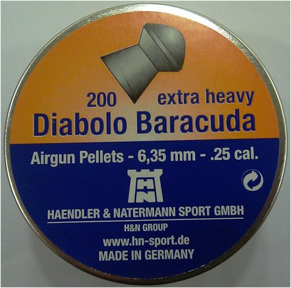 H&n Diabolo Baracuda 6.35 Cal Havalı Saçma