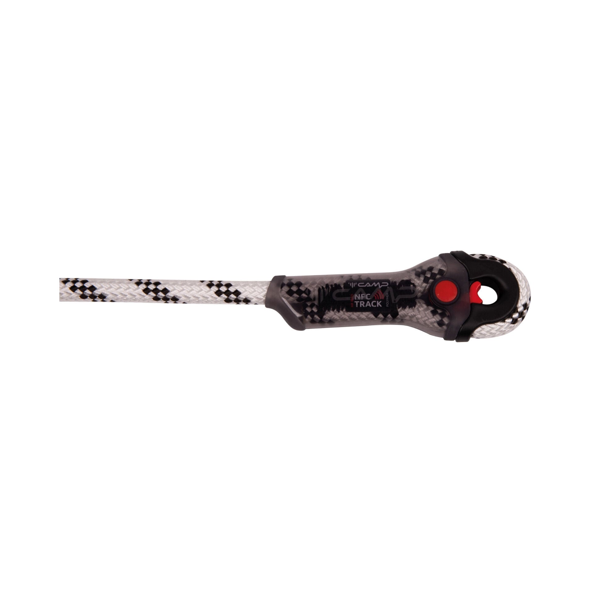 Camp Iridium 11 mm Radansalı Yarı Statik İp 15 m White / Black EN 1891