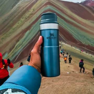 Stanley Klasik Trigger-Action Seyahat Bardağı 0.47 Lt  Mavi