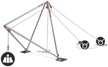 Kong Grizzly Mobil Arama Kurtarma Bipodu Tripod Alüminyum Alaşım 817400000KK