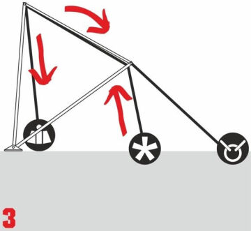 Kong Grizzly Mobil Arama Kurtarma Bipodu Tripod Alüminyum Alaşım 817400000KK