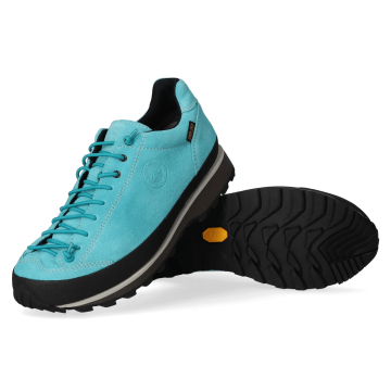 Lomer Italy Bio Naturale MTX Waterproof Vibram Full Çarşak Deri Kadın Ayakkabı Jellyfish/Cobal