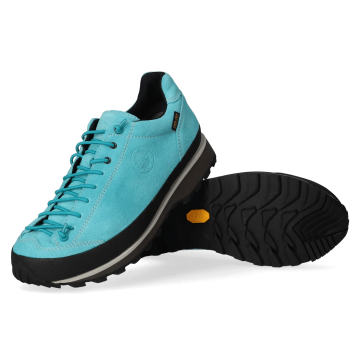 Lomer Italy Bio Naturale MTX Waterproof Vibram Full Çarşak Deri Kadın Ayakkabı Jellyfish/Cobal