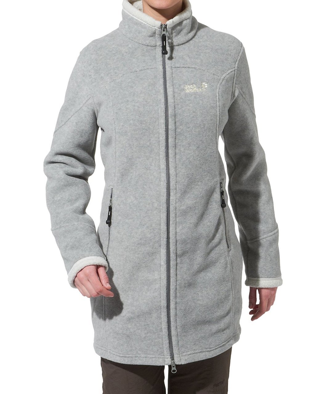 Fleece Pumori Bayan Polar Parka Koyu Gri
