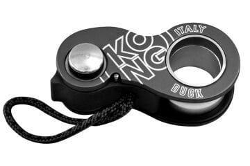 KONG Duck Çok Yönlü Düşüş Durdurucu ve Konumlanma Aleti | EN 567 – EN 12841/B – UIAA Siyah