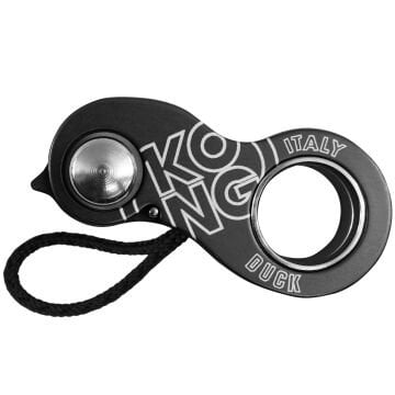 KONG Duck Çok Yönlü Düşüş Durdurucu ve Konumlanma Aleti | EN 567 – EN 12841/B – UIAA Siyah