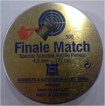 H&n Finale Match 4.49 Cal Havalı Tüfek Saçması