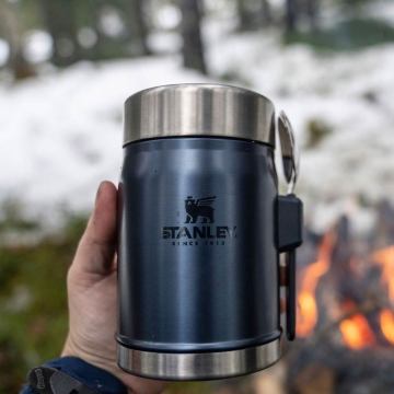 Stanley Klasik Paslanmaz Çelik Yemek Termosu Kaşıklı 0,40 LT 0,40 LT - Lacivert