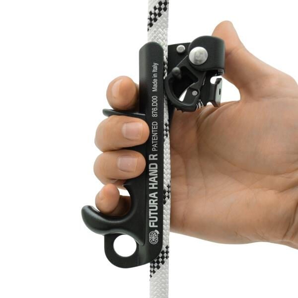 Kong Futura Hand Tactical Siyah Sağ El Halat Yükselticisi Alüminyum EN 567 EN 12841/B UIAA 87600NN4DKK