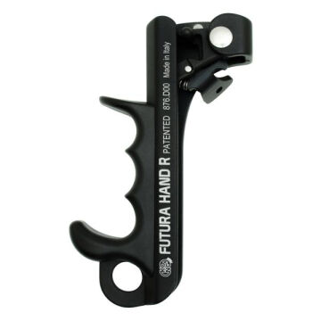 Kong Futura Hand Tactical Siyah Sağ El Halat Yükselticisi Alüminyum EN 567 EN 12841/B UIAA 87600NN4DKK