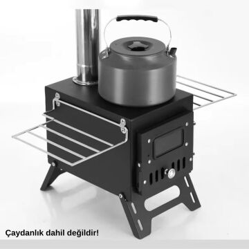 Madfox Woodlander Portatif Katlanır Kamp Çadır Sobası MZ