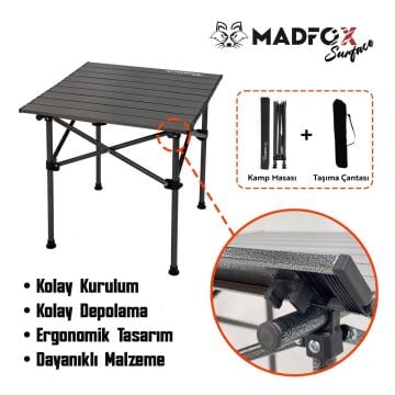 Madfox Surface Küçük Boy Katlanır Kamp Masası MZ