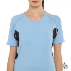 Falke Mavi DryFit Ipod Cepli Profesyonel Sporcu Tişört