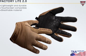 Oakley Factory Lite 2.0 Glove Coyote Taktik Eldiven FOS900406-86W