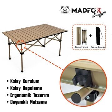 Madfox Surface Katlanır Kamp Masası MZ
