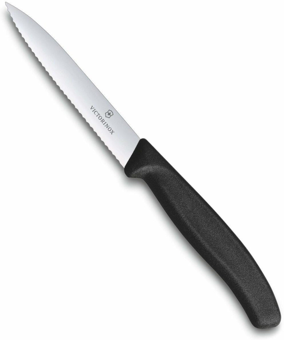 Victorinox 6.7733 SwissClassic 10cm Tırtıklı Soyma Bıçağı