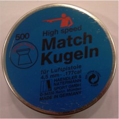 H&n Match Kugeln 4.5 Cal Havalı Tabanca Saçması