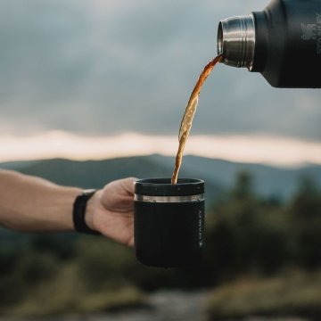 Stanley Klasik Paslanmaz Çelik Termos Bardak 0,35 LT - Siyah