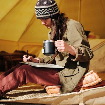 Stanley Klasik Paslanmaz Çelik Termos Bardak 0,35 LT - Siyah