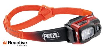 PETZL SWIFT RL Kafa Feneri (1200 Lümen) Turuncu