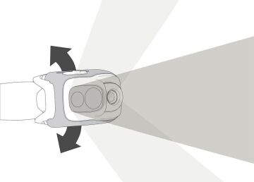 PETZL SWIFT RL Kafa Feneri (1200 Lümen) Turuncu